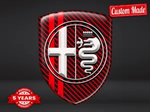 Alfa Romeo Adesivi Decalcomanie Auto Resistenti Universali Pregiate